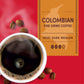 Tim Hortons Colombian Ground Coffee, Medium-Dark Roast, 100% Arabica, 12 Ounce (Pack of 6), Red