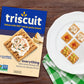 Triscuit Everything Whole Grain Wheat Crackers, Lunch Snacks, Snack Crackers, 8.5 oz