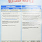 Krusteaz Belgian Waffle Mix - 5 Pound Foodservice Bag