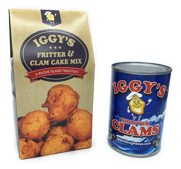 Iggy'S Clam Cake Mix And Chopped Clams (Clam Cakes)