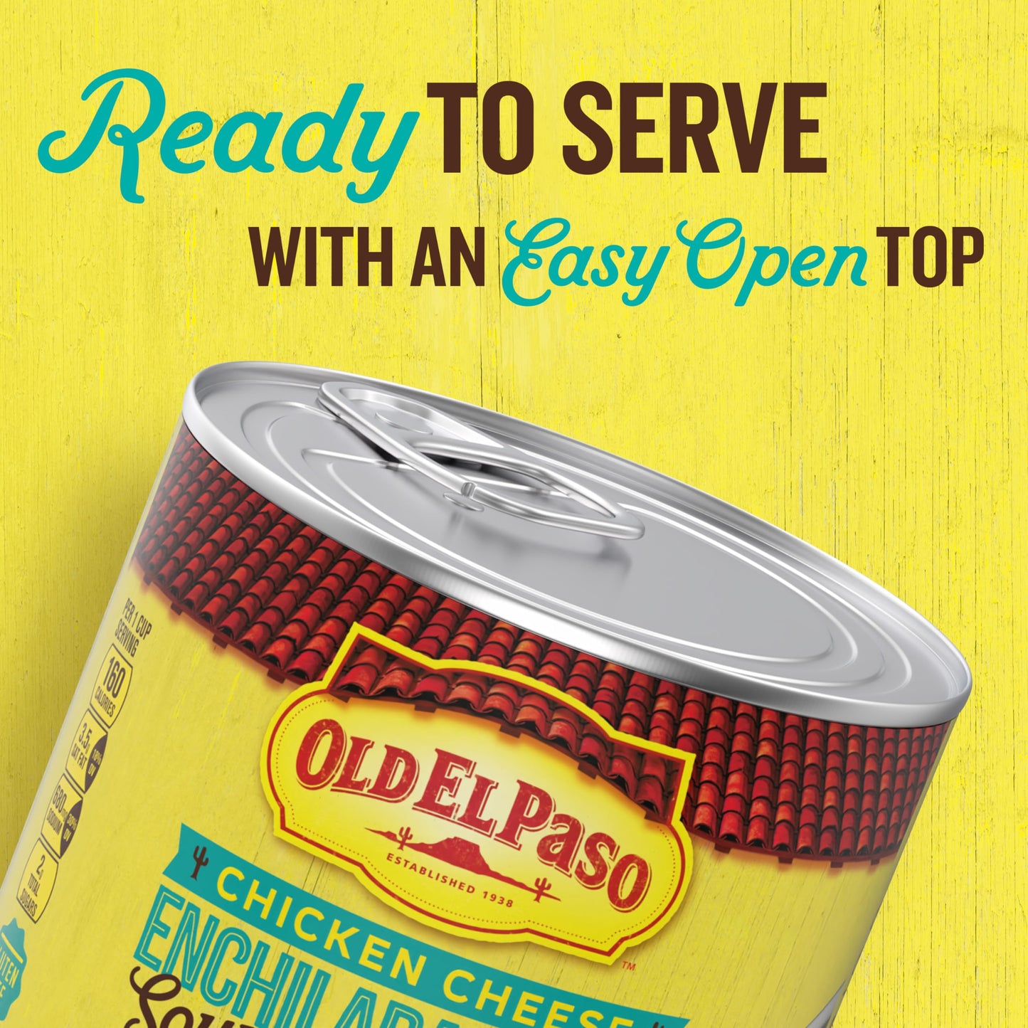 Old El Paso Chicken Cheese Enchilada-Style Soup, Ready To Serve Canned Soup, 18.5 Oz