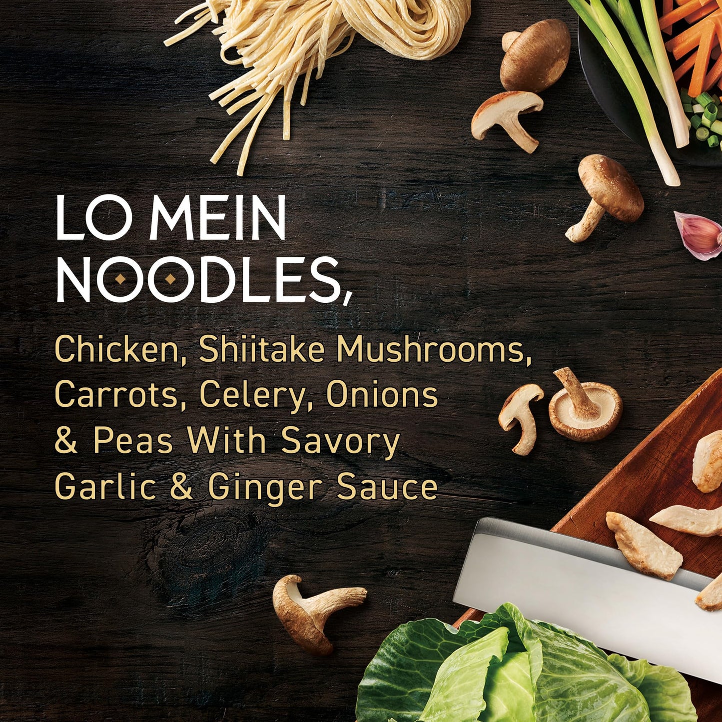 P.F. Changs Home Menu Chicken Lo Mein Noodle Bowl, Frozen Meal, 11 OZ
