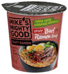 MIKES MIGHTY GOOD Spicy Beef Ramen Cup, 1.8 Ounce