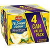 Del Monte No Sugar Added Sliced Bartlett Pears, Canned Fruit, 4 Pack, 14.5 oz, Yellow