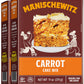Manischewitz Carrot Cake Mix 11 oz (2 Pack), Kosher for Passover, Pan included