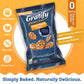 Osem Gratify Gluten Free Everything Thins - Gratify Gluten Free Pretzel Crisps, GF Party Snack Bags, Thins with Onion & Garlic S
