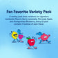 Health-Ade Fan Favorite Variety Pack Kombucha Tea, Organic Drink With Living Probiotics, Detoxifying Acids, Supports Gut Health,