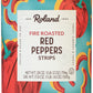 Roland Foods Fire-Roasted Red Pepper Strips, Specialty Imported Food, 28 Ounce Can, Pack Of 4