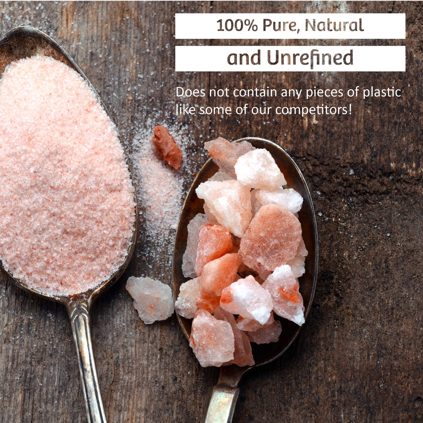 The Spice Lab Himalayan Pink Salt Packets - Gourmet Pure Crystal - 50 Pack - 0.03 Ounce Each - Kosher & Natural Certified - Pink
