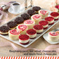 Juniors Cheesecake Little Fellas Mini Cheesecake Sampler - Red Velvet (18 Mini Cakes)