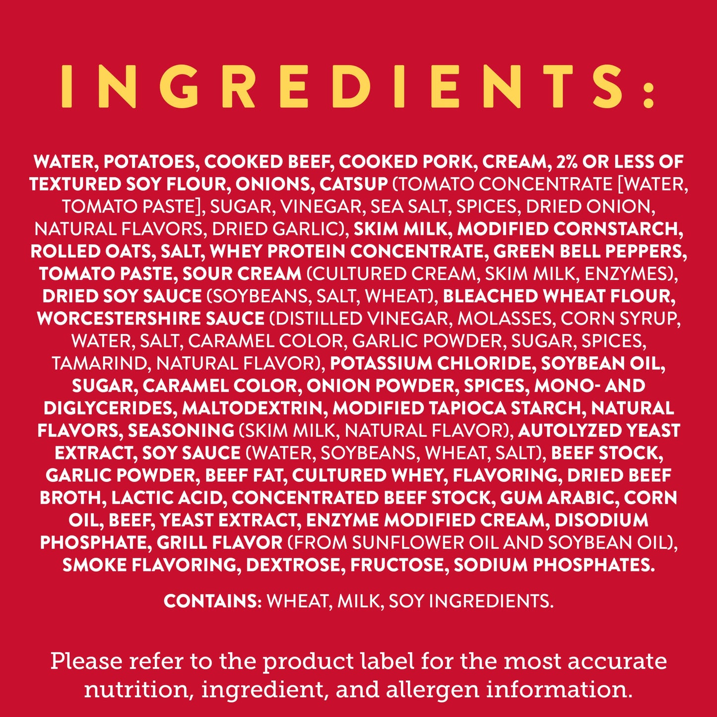 Stouffers Classic Meatloaf Frozen Meal