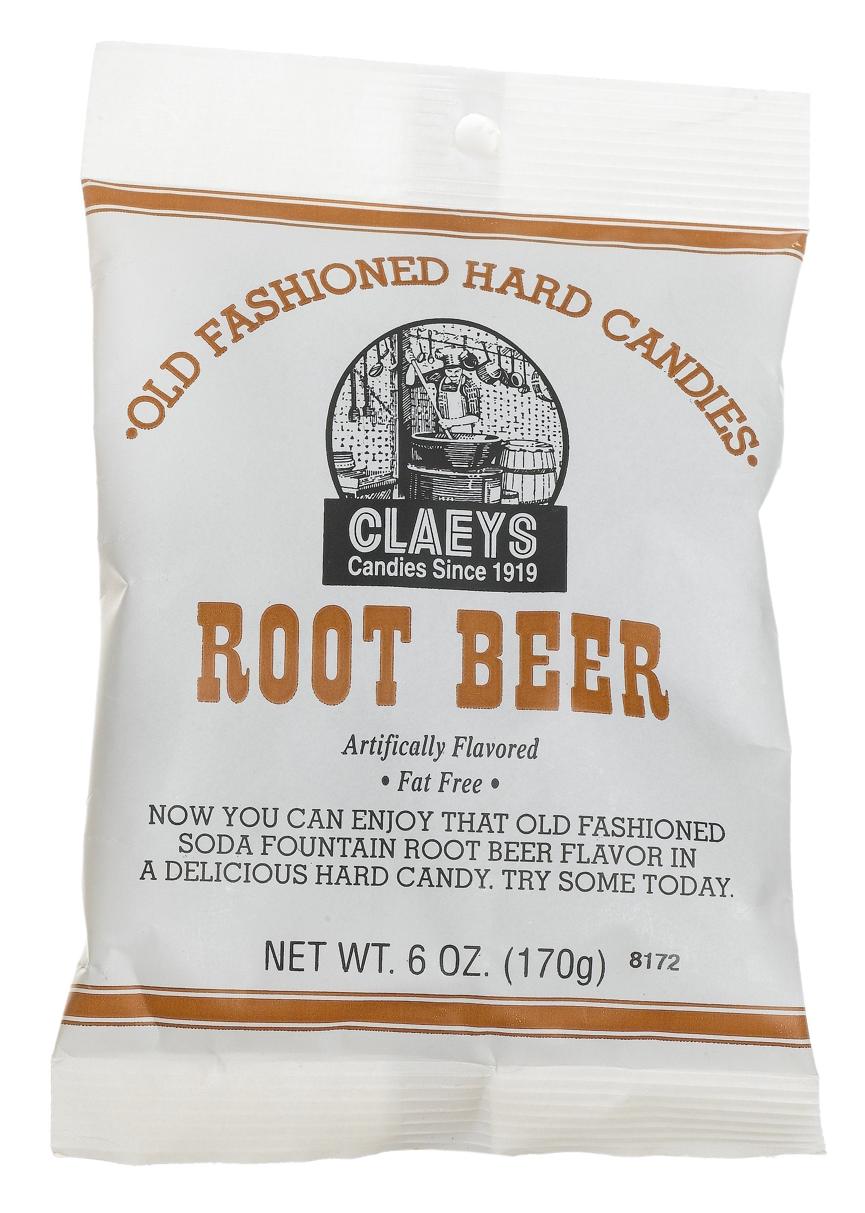 Claeys, Old Fashioned Hard Candy Root malt-inspired, 6 oz