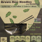 Rice Noodles, Ramen Noodles Alternative, Non-Gmo, Pad Thai Noodles, Star Anise Foods (Brown Rice Noodles With Seaweed, 24 Servin