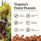 Belmont Peanuts Gourmet Butter Toffee Candied Peanuts, 20 Oz (1 Pack) – Only 4 Ingredients, No Preservatives, 3G Protein – A Premium, Sweet, Buttery, Salty, Crunchy, Hand Seasoned Snack