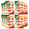Snak Club Tajin Peach Rings Gummy Candy, Fruit Candy Gummies with Chili and Lime Seasoning, Mild, Gluten-Free and Vegan Snacks, 