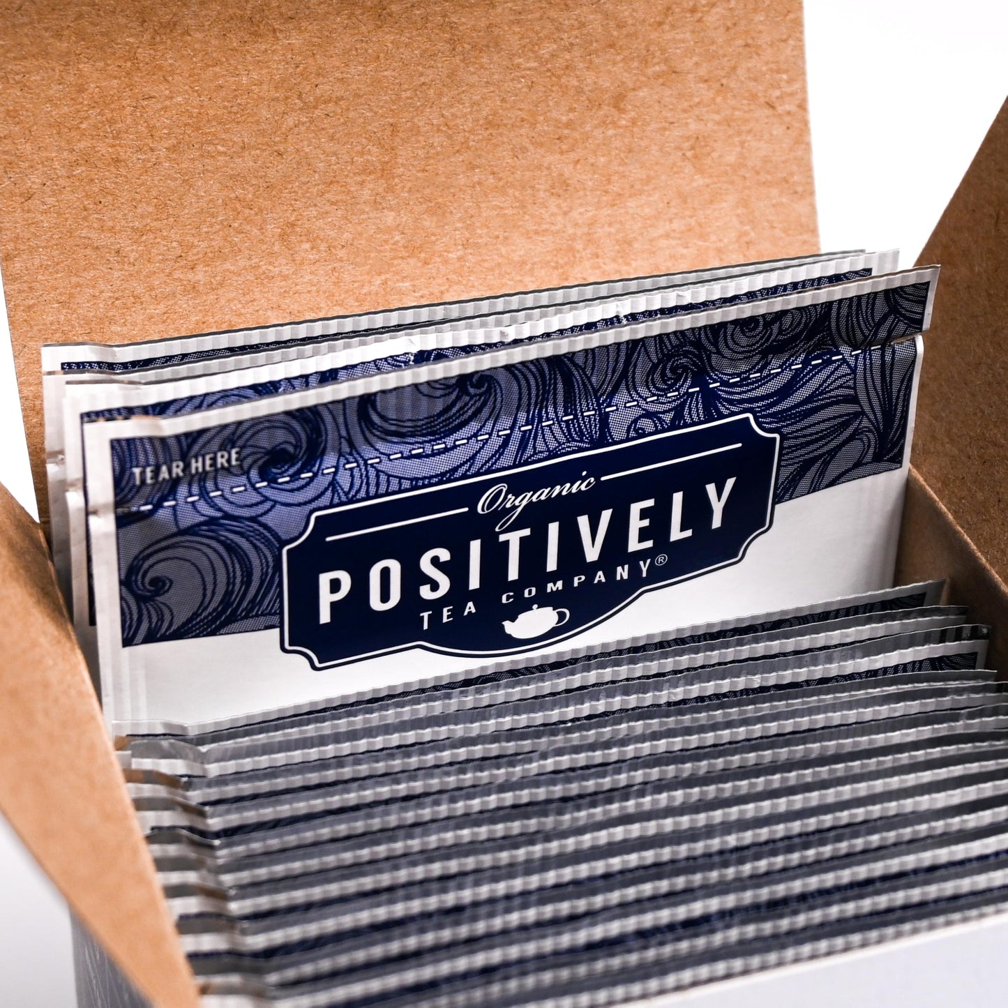 Organic Positively Tea Company, Herbal Detox Tea Bags, 20 Count