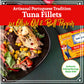 Santo Amaro Artisanal Wild Tuna Fillets in Olive Oil & Red Bell Pepper, 4.2 oz, Pack of 6, Keto Friendly, Low Mercury