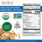 Great River Organic Milling Organic Whole Grain Rye Berries | High-Fiber, Nutrient-Rich Ancient Grain | Non-GMO, Kosher | Ideal