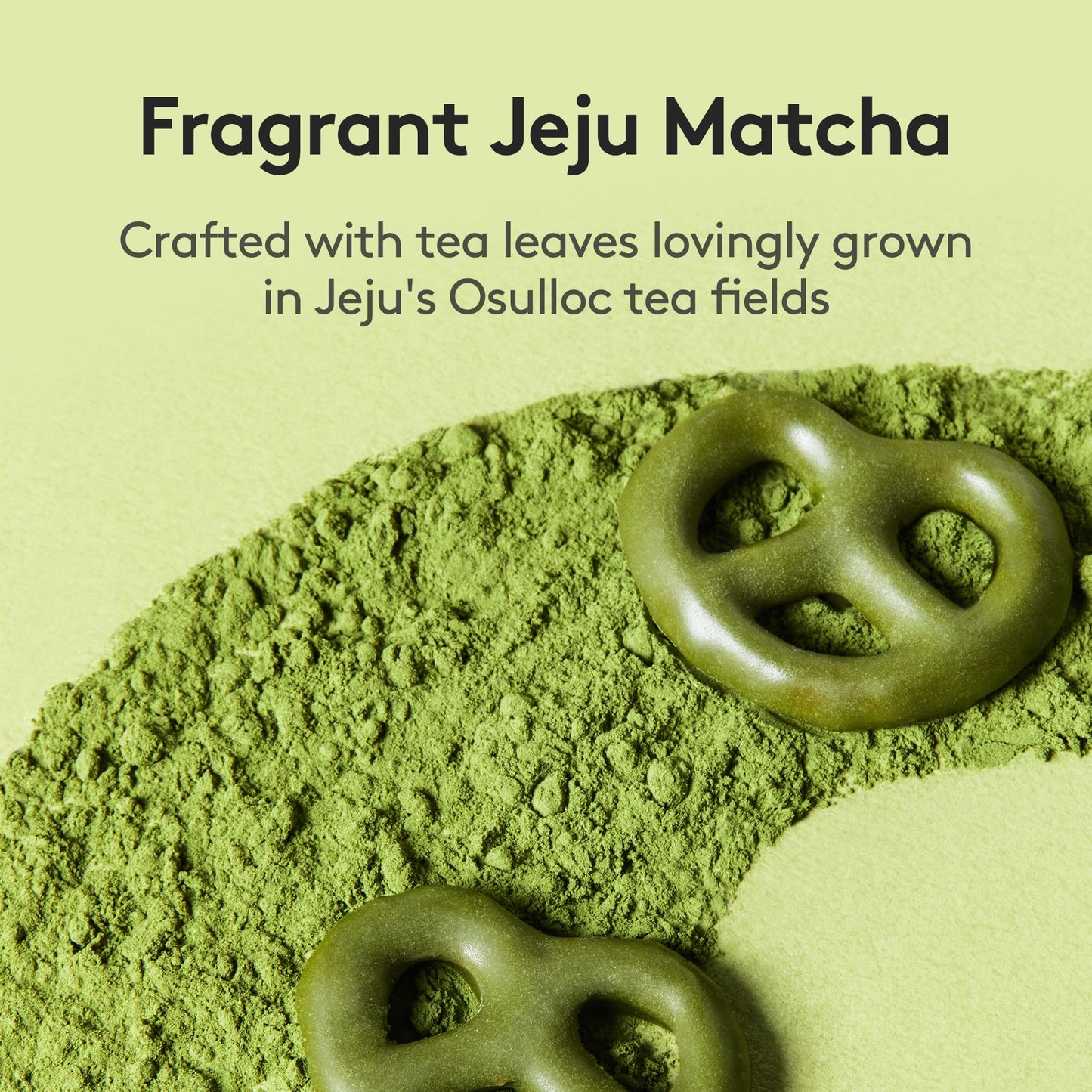 Osulloc Matcha Pretzel (3 Ounce, 70G), For Halloween Pretzels Treats Coated In Sweet Matcha Cream, Premium Tea Food From Jeju Is