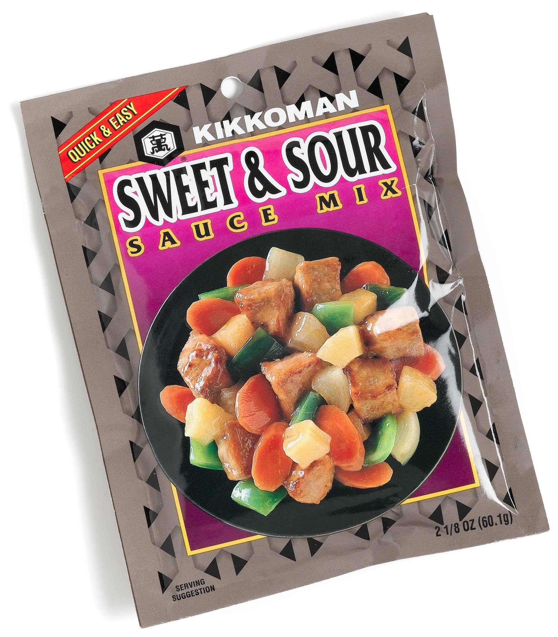 Kikkoman Sweet & Sour Sauce Mix, 2.125-Ounce Packages (Pack Of 24)