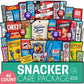 Gift A Snack - Holiday  Christmas Stocking Stuffer Snack Box Variety Pack Care Package + Greeting Card (40 Count) Birthday Sweet  Gift Basket  Candies Chips ers Bars