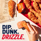 Zaxbys Spicy Zax Sauce - Hot Sauce, Bbq Sauce, Wing Sauce, Dipping Sauce For Chicken Wings, Burgers, Barbecues, Fry Sauce, Spicy