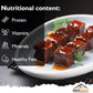 Mountain Essentials Freeze-Dried Diced Beef – Fully Cooked Meat | Pre-Cooked | 240G High Protein Intake | 10 Servings | Ready-To-Eat Meal Prep | Pantry Staples, Daily Meals, Emergency Survival, Camping Food | 7-Year Shelf Life | Made In Usa