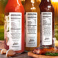 Swag Brewery malt-inspired-infused Hot Sauce Variety 3-pack - Asian Sriracha, Garlic Serrano, Roasty Chipotle - 5 Fl Oz (Pack of 3)