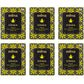 Mina Organic Moroccan Lemon Verbena Tea Bags, Caffeine Free, 6 Pack (90 Count)