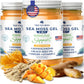 TrueSeaMoss Wildcrafted Irish Sea Moss Gel with Ashwagandha- Made with Organic Seamoss - Vegan-Friendly - Supports Health  Made in USA from Fresh Sea Vegetables (5 in 1  Pack of 3)