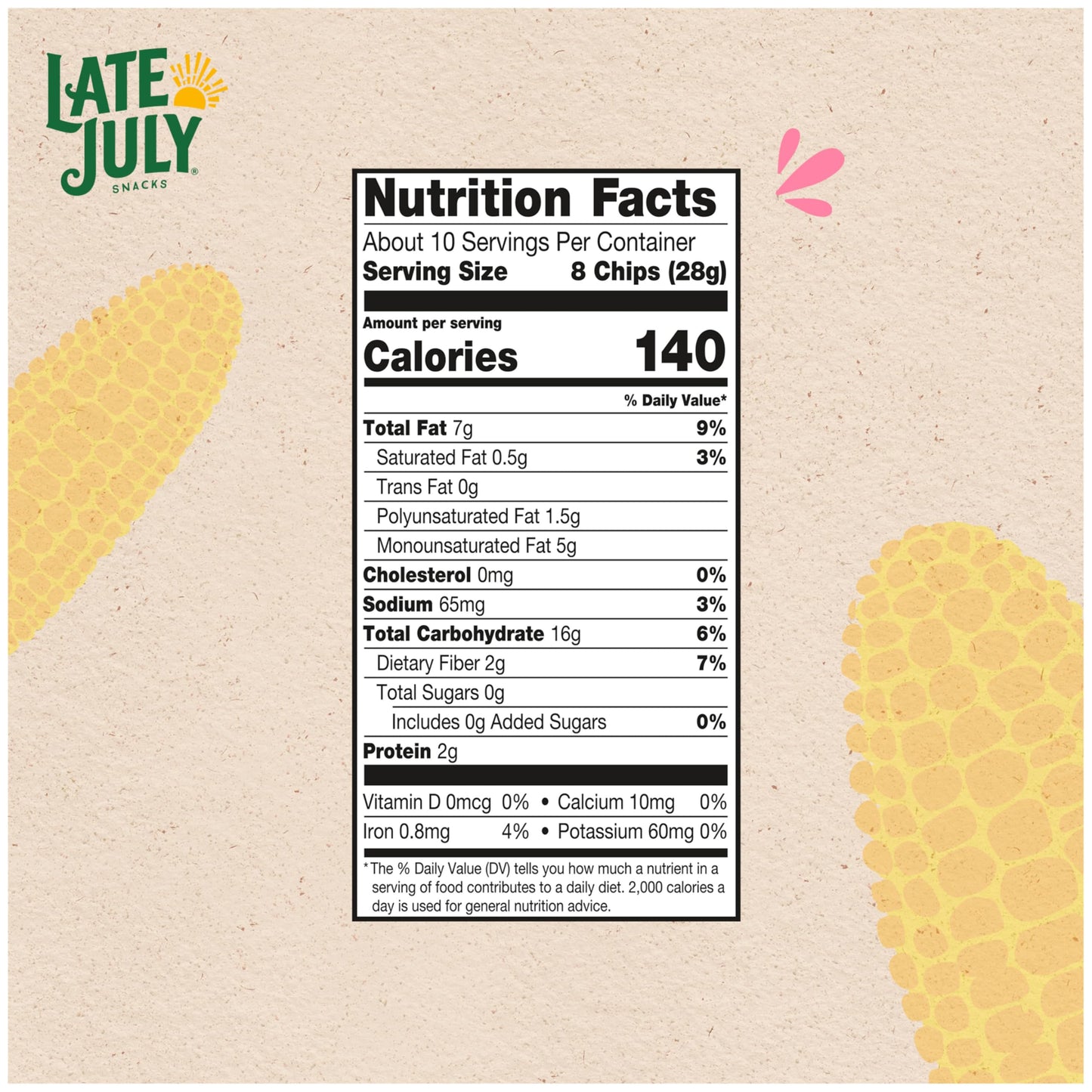 Late July Snacks Thin and Crispy Organic Tortilla Chips with Chia and Quinoa, 10.1 oz Bag