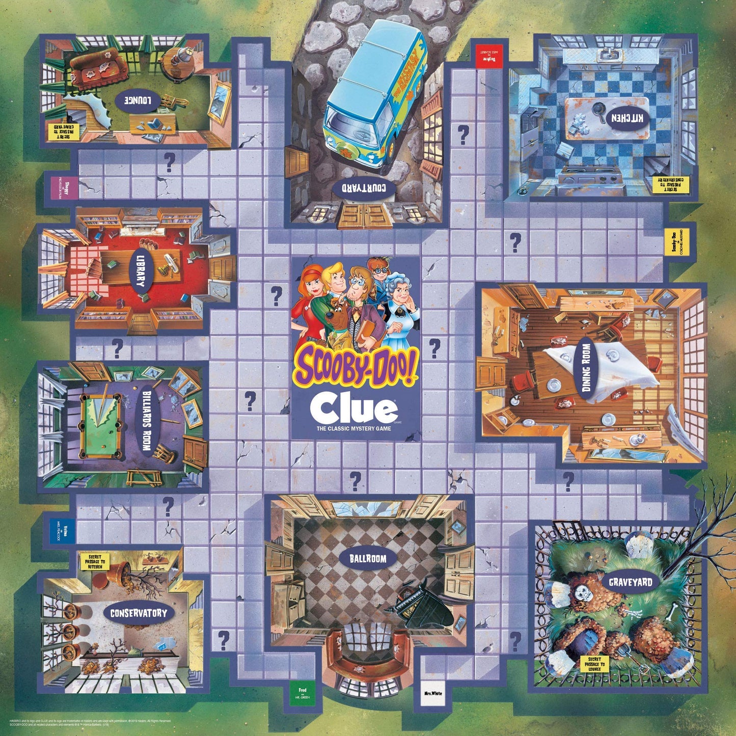 Clue: Scooby-Doo Board Game | Official Scooby-Doo Merchandise Based On The Popular Scooby-Doo Cartoon | Classic Clue Game Featuring Scooby-Doo Characters | Gather The Gang And Solve The Mystery!