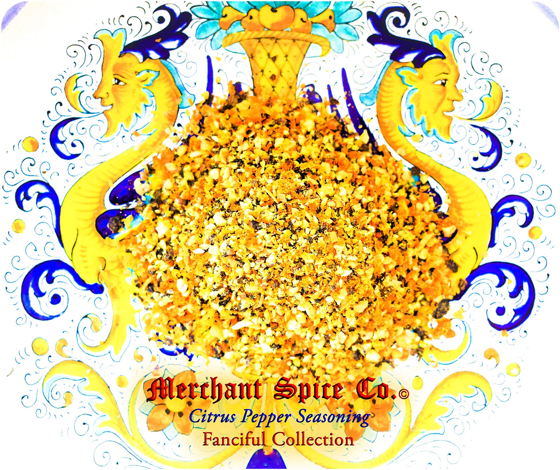 Citrus Pepper Blend from the Fanciful Blends Collection by Merchant Spice Co.