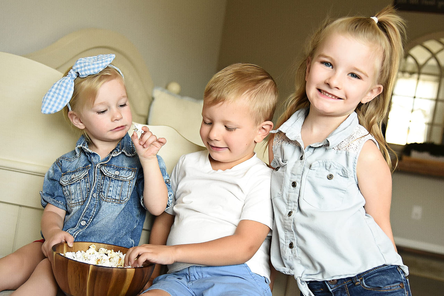 Amish Country Popcorn | 3-2 Lb Bags | Baby White Popcorn Kernels | Old Fashioned, Non-Gmo And Gluten Free (3-2 Lb Bags)