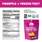 Mavuno Harvest Organic Fruit Snacks - Chewy Fruit Bites - Non-GMO - 1.94 oz (Pack of 3) - Pineapple & Passionfruit