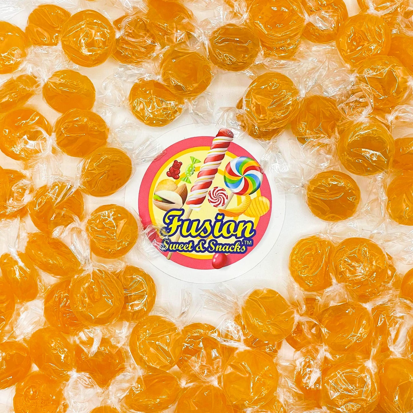 Butterscotch Hard Candy - 1Lb Bag Of Individually Wrapped Butter Scotch Bulk Candy, Yellow Butterscotch Discs Are Perfect For Sn