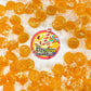 Fusion Sweets Butterscotch Hard Candy - 2LB Bag, Individually Wrapped Yellow Discs, Perfect for Snacks and Parties