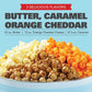 3 Flavor, 3.5 Gallon Gourmet Popcorn Tin, Butter, Caramel & Orange Cheddar Cheese, Snack Gifts, Popcorn Lovers, Movie Night Snac