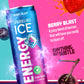 Sparkling Ice Energy Berry Blast - 12 Pack Energy Drinks with Vitamins, Antioxidants, Zero Sugar - 12 fl oz Cans