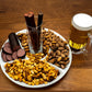 Beef Jerky Gift Basket for Men - Great Gift for Men, Dad - Includes Exotic Jerky Snacks, Alligator, Venison, Boar, Gourmet Nuts,