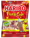 HARIBO Gummi Candy, Fizzy-Cola Gummy Candy Soda Bottles, 5 Ounce Share Size Bags (Pack of 12) Delicious Soft & Chewy Sweet Snack