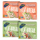 Wasa Flatbread Thins Variety Pack (Pack of 4), Rosemary & Sea Salt and Sesame & Sea Salt,  ers, Non-GMO Ingredients