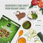 Paleo Pizza Crust | Flavored Organic Gluten Free, Dairy Free, Soy Free, Nut Free And Vegan Pizza Crust (Spirulina, 3 Pack)