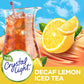 Crystal Light Decaffeinated Lemon Iced Tea Drink Mix (6 Pitcher Packets)