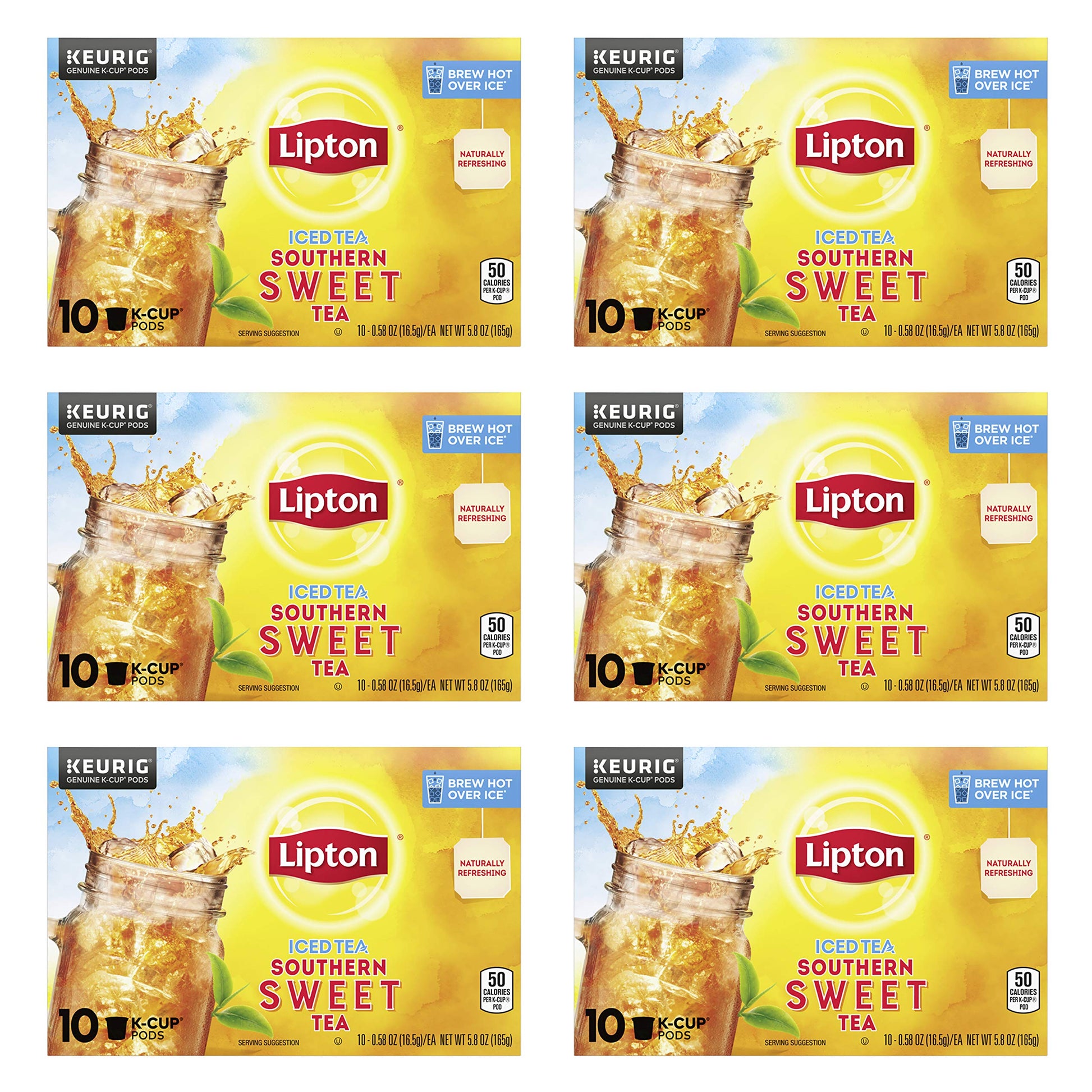 Lipton Black Tea, 10 Count (Pack of 6), Model 84132818