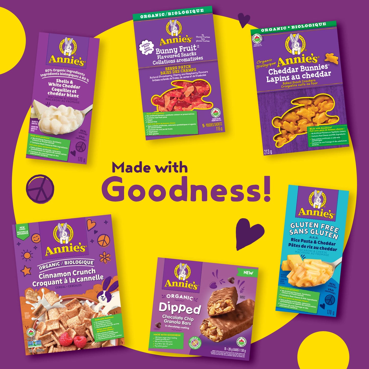 Annie'S Homegrown Rice Pasta Cheddar, 170 Gr