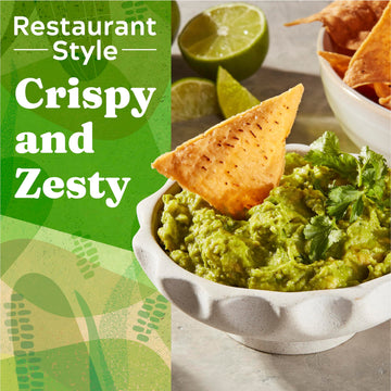 Simply Protein - Tortilla Chips, Restaurant Style Protein Chips, Hint Of Lime (3-Pack) - 7G Protein, 140 Calories, Gluten Free,