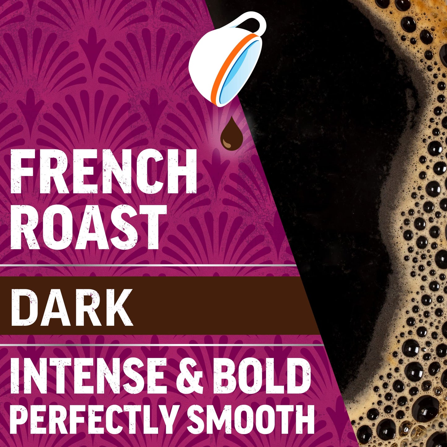 Maxwell House French Blend Ground Coffee, Bold Roast, 11 Ounce Canister
