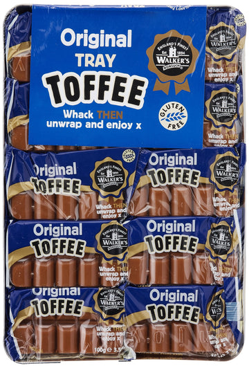Walkers Original Toffee, 3.5-Ounce Packages (Pack of 10)