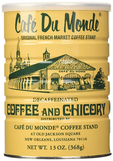 Cafe Du Monde Coffee And Chicory Decaffeinated, 13 Ounce